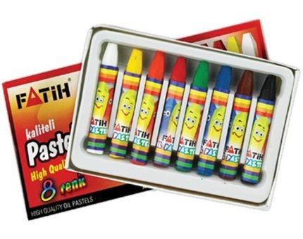 Fatih 8 Renk King Size Pastel Boya