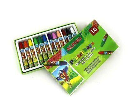 Alpino 12'li Karton Kutu Pastel Boya