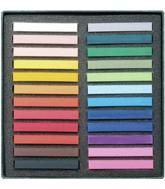Lyra Polycrayon Soft 24'lü Toz Ana Renkler Pastel Boya