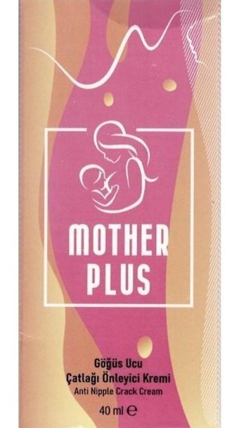 Mother Plus Çatlak Önleyici Doğal 40 ml Göğüs Ucu Kremi