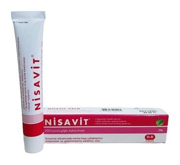 Nisavit Çatlak Önleyici Doğal 22 gr Göğüs Ucu Kremi