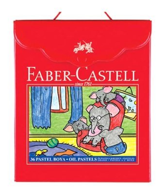 Faber-Castell Plastik Çantalı Tutuculu 125137 Pastel Boya