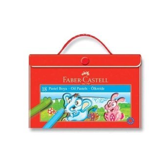 Faber-Castell Karton Çantalı 18’Li Pastel Boya