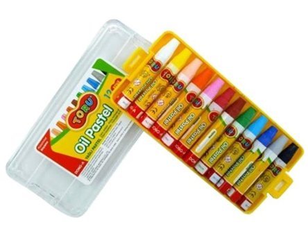 Toru 12 Renk Yağlı Pastel Boya