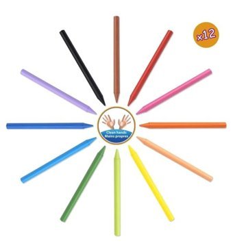 Bic 12 Silinebilir Mum Pastel Boya
