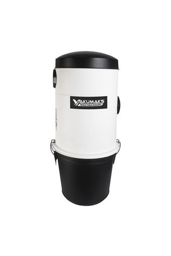 Vakumaks 1200 W Dikey Hepa Filtreli Toz Torbalı Süpürge Beyaz - Siyah