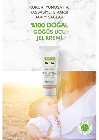 Incia Lanolinli Doğal 30 ml Göğüs Ucu Kremi