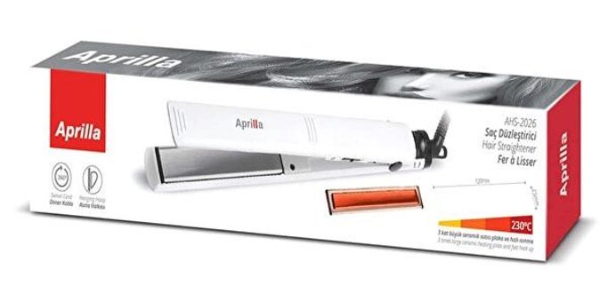 Aprilla AHS 2026 Dereceli 25 mm Seramik Saç Düzleştirici