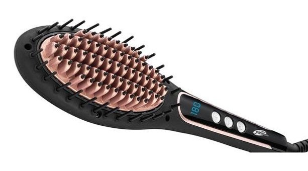 Gold Master PA-6648 Pro Brush Dereceli Seramik Saç Düzleştirici Tarak