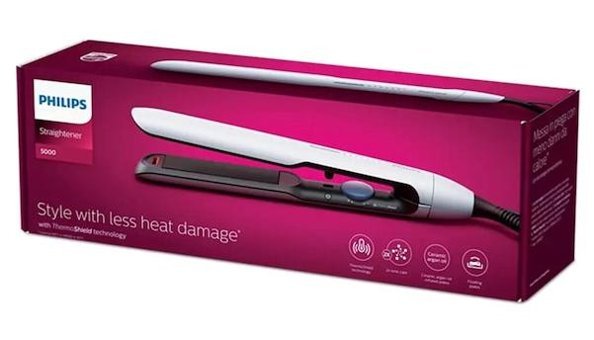 Philips 5000 BHS520/00 Series Dereceli 25 mm Seramik Saç Düzleştirici