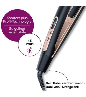 Beurer HS 100 Dereceli 35 mm Seramik Saç Düzleştirici
