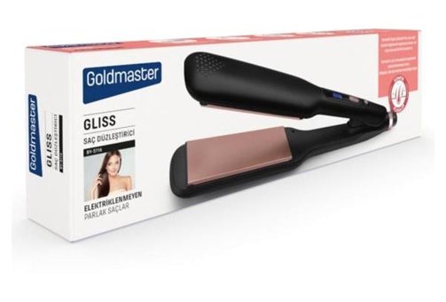Gold Master Gliss Dereceli 95x45 mm Seramik Saç Düzleştirici