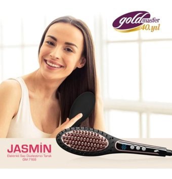Gold Master GM7168 Jasmin Dereceli Seramik Turmalin Saç Düzleştirici Tarak