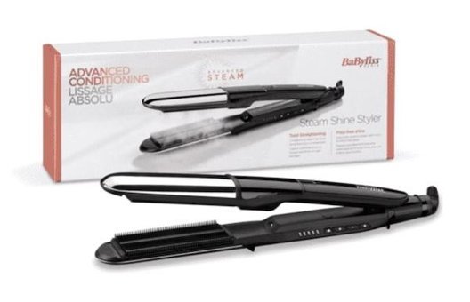 BaByliss ST496E Steam Mist Dereceli İyonlu 39 mm Seramik Saç Düzleştirici