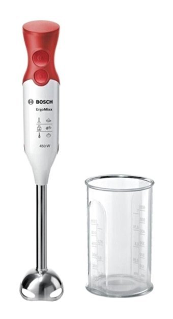 Bosch MSM64110 450 W El Blender Beyaz-Kırmızı