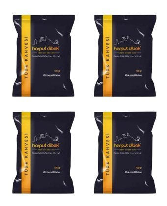 Harput Dibek Orta Kavrulmuş Türk Kahvesi 4x100 gr