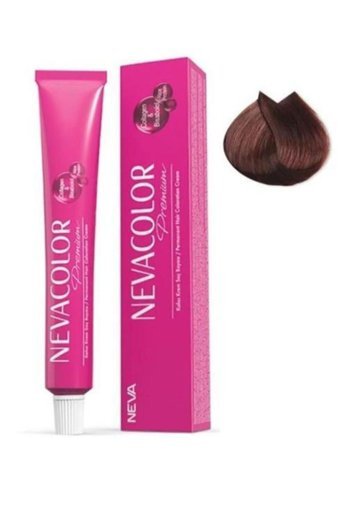 Neva 6.35 Çikolata Karamel Organik Krem Saç Boyası 50 gr