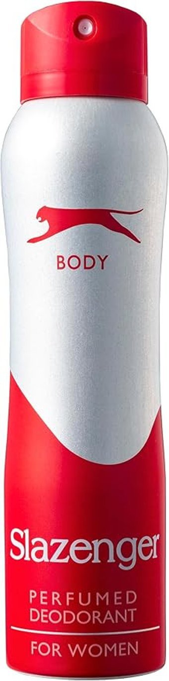 Slazenger Kırmızı Sprey Kadın Deodorant 150 ml