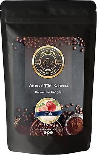KahveHerşey Çilekli Türk Kahvesi 100 gr