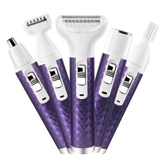 Weichuang The Beauty Shop Koltuk Altı Genital Bölge Yüz Bacak İçin Kablosuz Işıklı Mini Epilasyon Cihazı Mor