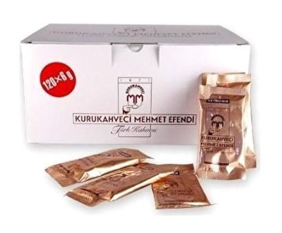 Kurukahveci Mehmet Efendi Sade Orta Kavrulmuş Türk Kahvesi 120x6 gr