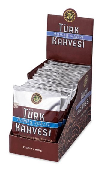 Kahve Dünyası Damla Sakızlı Türk Kahvesi 12x100 gr