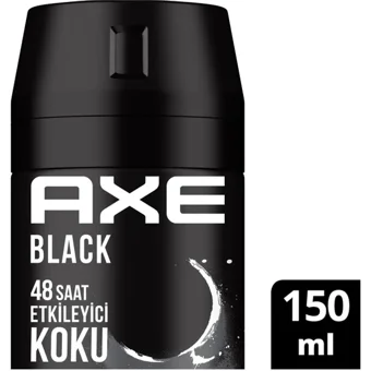 Axe Black Pudrasız Ter Önleyici Antiperspirant Sprey Erkek 150 ml