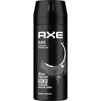 Axe Black Pudrasız Ter Önleyici Antiperspirant Sprey Erkek 150 ml