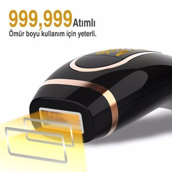 Moehair 999999 Atımlı Yüz Koltuk Altı Genital Bölge Tüm Vücut İçin Tek Başlıklı IPL Lazer Epilasyon Aleti