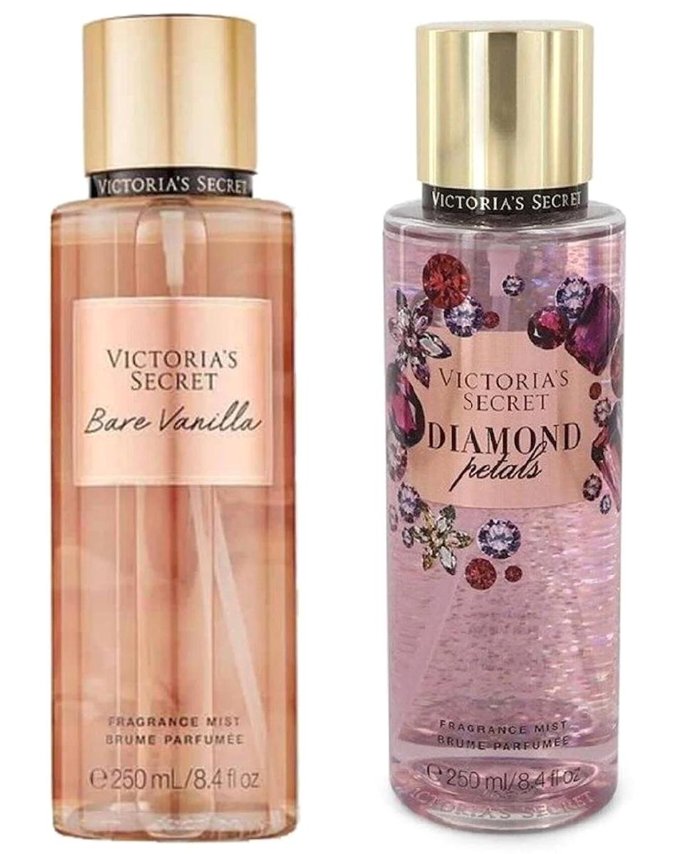 Victoria's Secret Bare Vanilla-Diamond Petals Kadın Vücut Spreyi 2x250 ml
