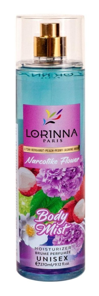 Lorinna Paris Narcotıke Flower Çiçeksi Unisex Vücut Spreyi 270 ml