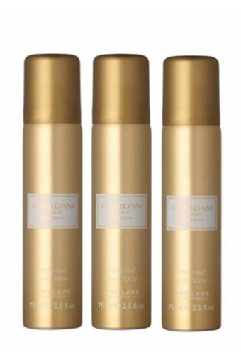 Oriflame Giordani Gold Essenza Çiçeksi Kadın Vücut Spreyi 3x75 ml
