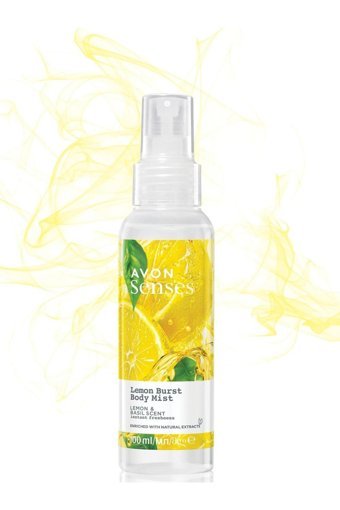 Avon Senses Lemon Burst Bergamot-Limon Unisex Vücut Spreyi 100 ml