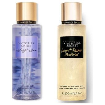 Victoria's Secret Midnight Bloom-Coconut Passion Kadın Vücut Spreyi 2x250 ml