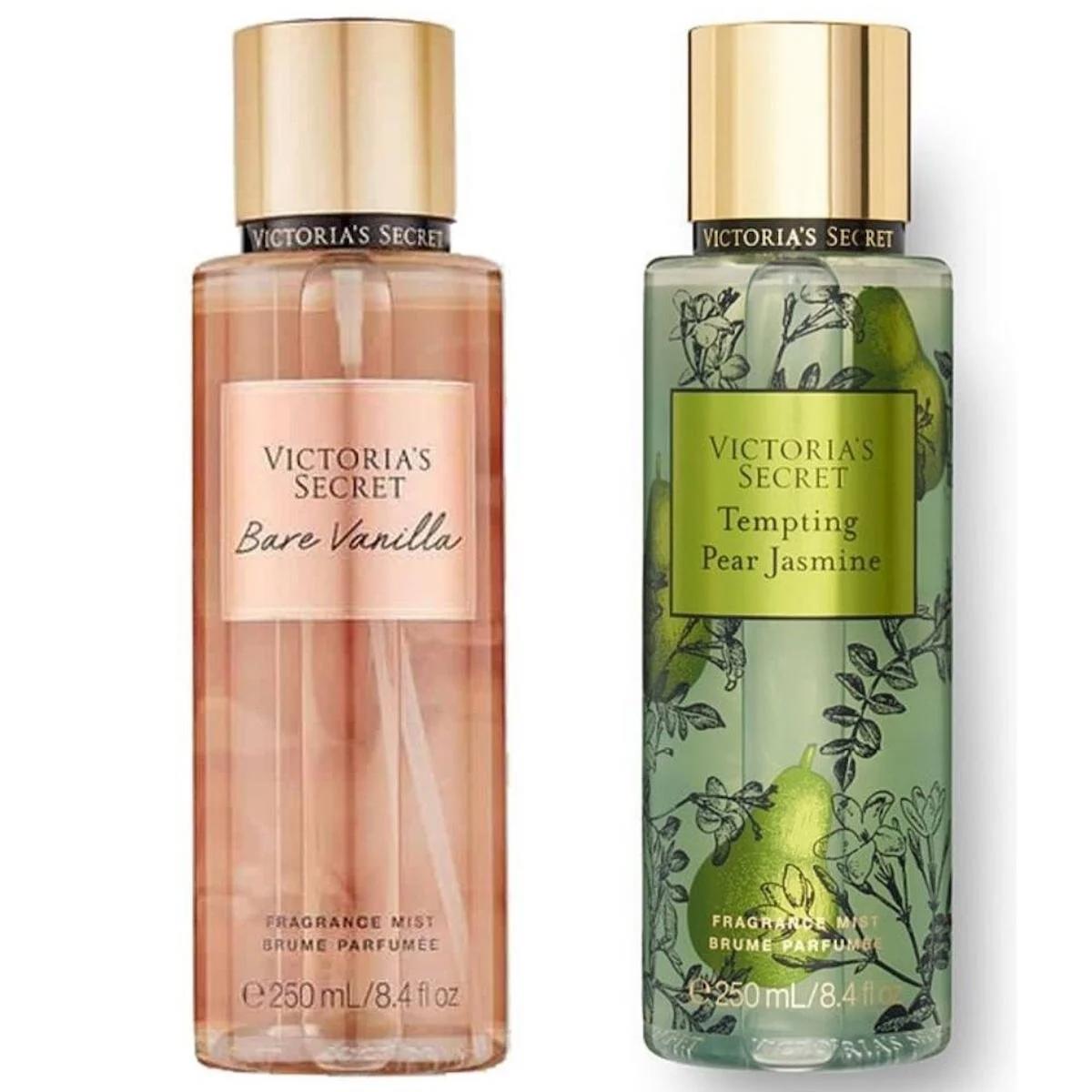 Victoria's Secret Bare Vanilla-Tempting Pear Jasmine Kadın Vücut Spreyi 2x250 ml