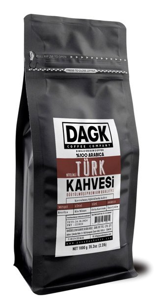Dagk Sade Orta Kavrulmuş Türk Kahvesi 1 kg
