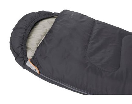 Easy Camp Cosmos Jr. -5 Derece Elyaf - Polyester Dört Mevsim Kamp Tek Kişilik Çocuk Uyku Tulumu Siyah