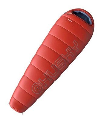 Husky Ruby -14 Derece Sentetik Kış Kamp Tek Kişilik Yetişkin Uyku Tulumu Kırmızı