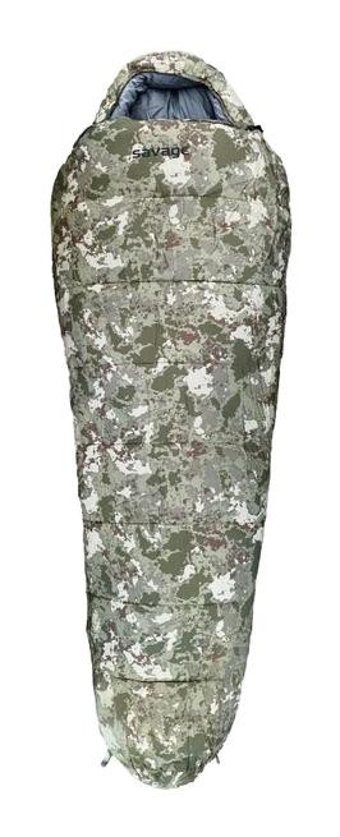 Savage Gear Ys-525 -25 Derece Polyester Kış Kamp Tek Kişilik Yetişkin Uyku Tulumu Haki