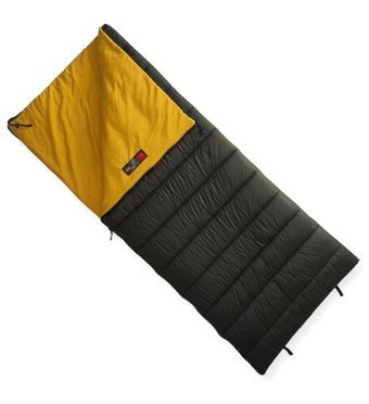 Nature Camp Oga 350 Plus - 15 Derece Sentetik Dört Mevsim Dağcılık Tek Kişilik Yetişkin Uyku Tulumu Haki