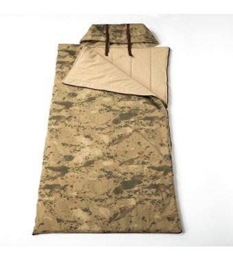 Mehmetkrctactical Askeri -20 Derece Sentetik Dört Mevsim Dağcılık Tek Kişilik Yetişkin Uyku Tulumu Haki