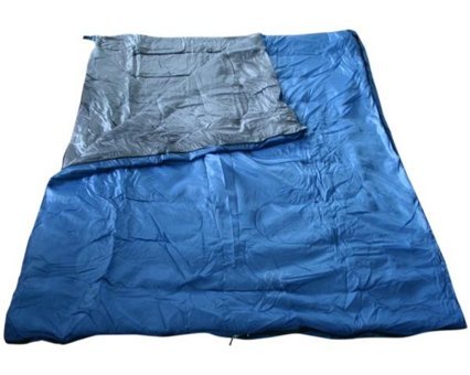 Savage Gear Ys-505 10 Derece Polyester Kış Kamp Çift Kişilik Yetişkin Uyku Tulumu Mavi