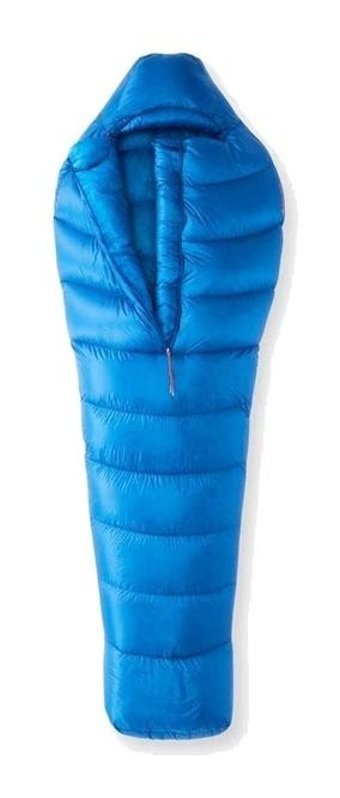 Marmot Marmot0365 15 Derece Kaz Tüyü Kış Dağcılık Tek Kişilik Yetişkin Uyku Tulumu Mavi