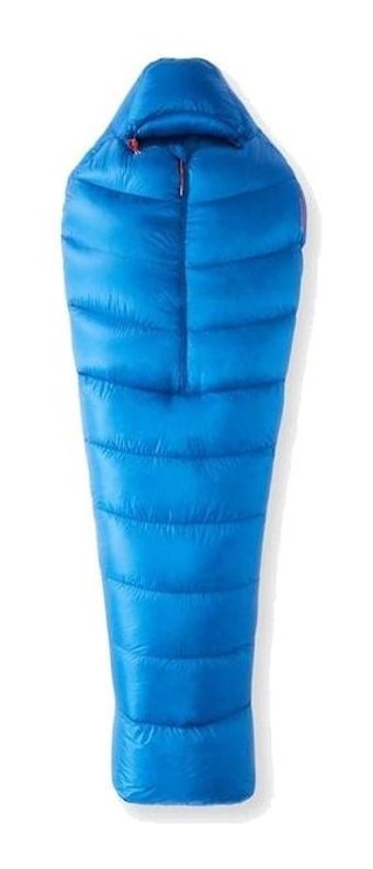 Marmot Marmot0365 15 Derece Kaz Tüyü Kış Dağcılık Tek Kişilik Yetişkin Uyku Tulumu Mavi