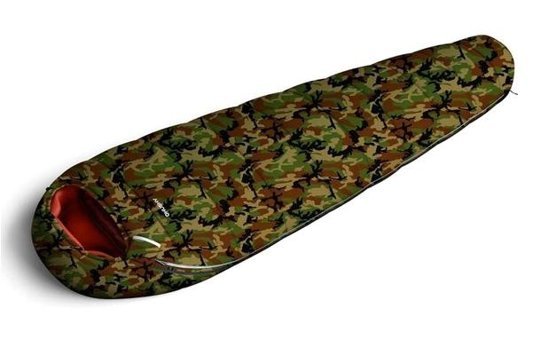 Husky Army -17 Derece Polyester Kış Kamp Tek Kişilik Yetişkin Uyku Tulumu Haki