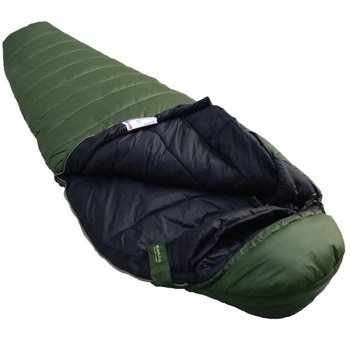 Bushlove Nanga -32 Derece Polyester Kış Dağcılık Tek Kişilik Yetişkin Uyku Tulumu Haki