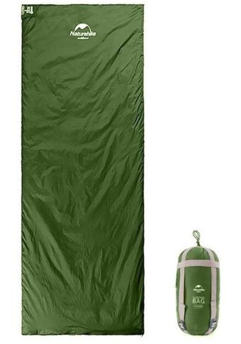Naturehike -3 Derece Sentetik Kış Dağcılık Tek Kişilik Yetişkin Uyku Tulumu Yeşil