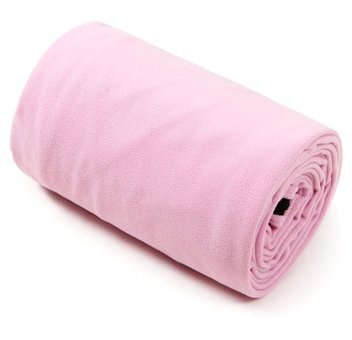 Desert & Fox 15 Derece Polyester Dört Mevsim Kamp Tek Kişilik Yetişkin Uyku Tulumu Açık Pembe