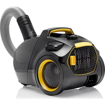 Fakir Prestige TS 2000 500 W Yatay Hepa Filtreli Toz Torbalı Süpürge Siyah