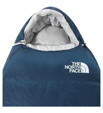 The North Face Kazoo -10 Derece Polyester Kış Kamp Tek Kişilik Yetişkin Uyku Tulumu Mavi - Gri
